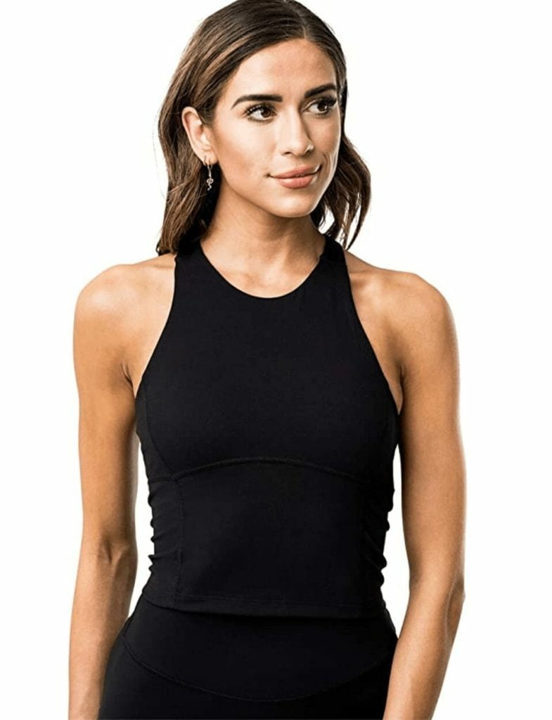 best cropped workout tanks