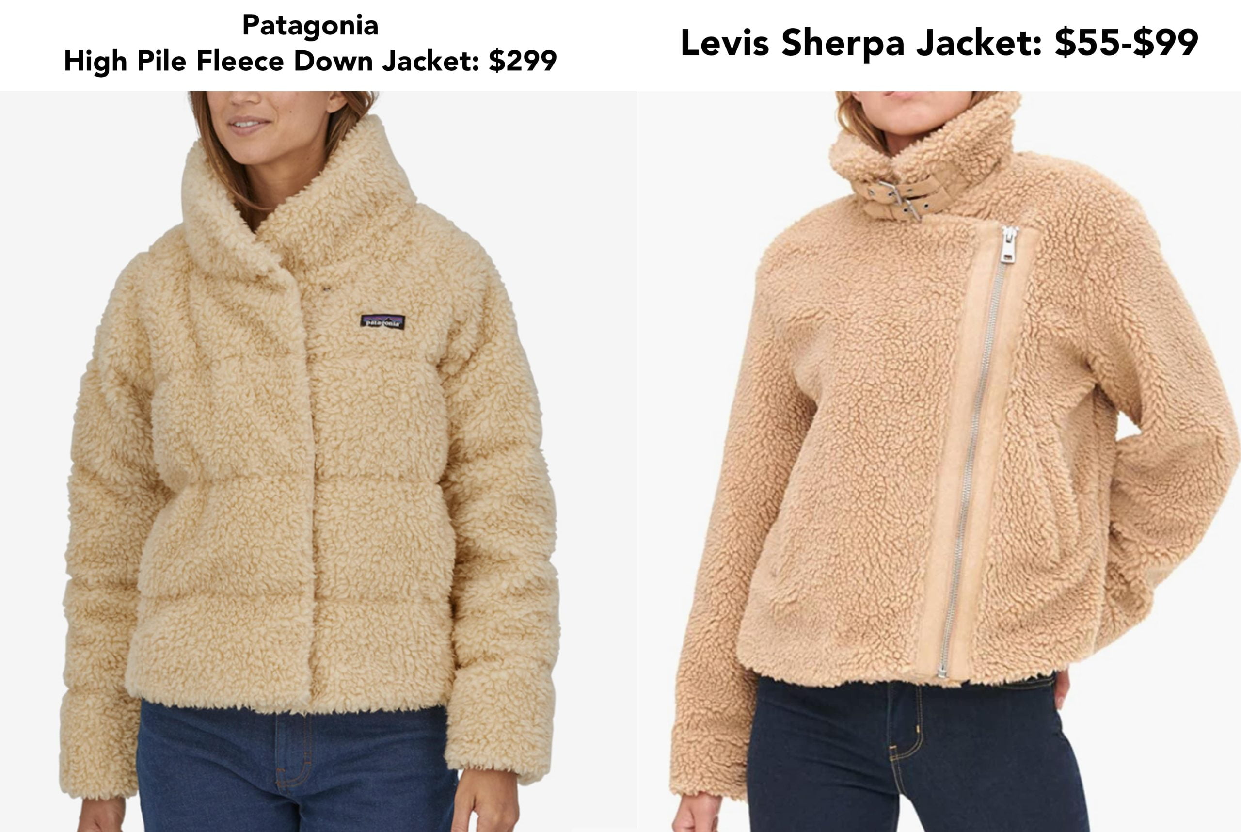 patagonia sherpa jacket dupe