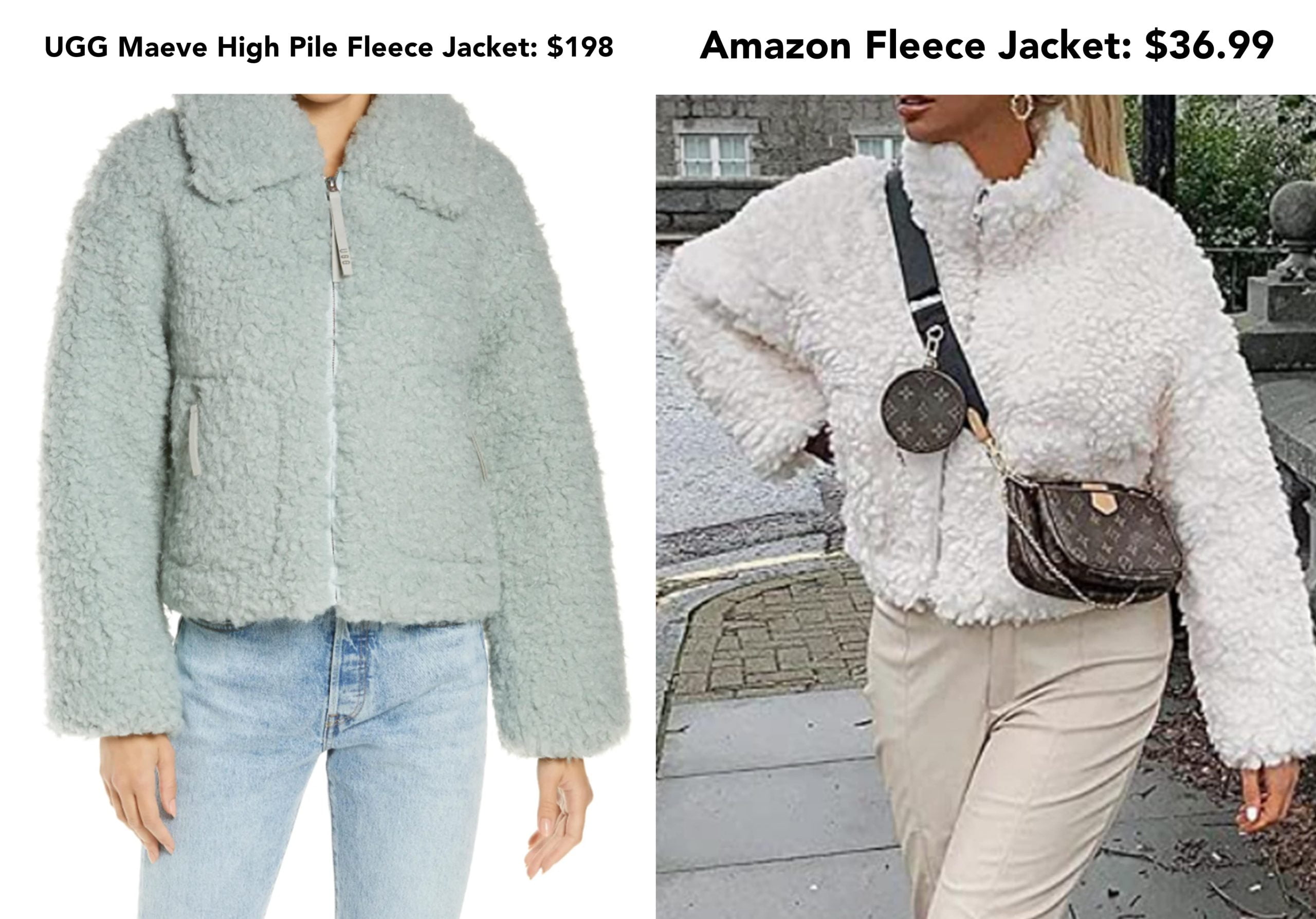 10 Sherpa Jacket Dupes Nearly Identical to Top Brands 167 sherpa jacket dupes