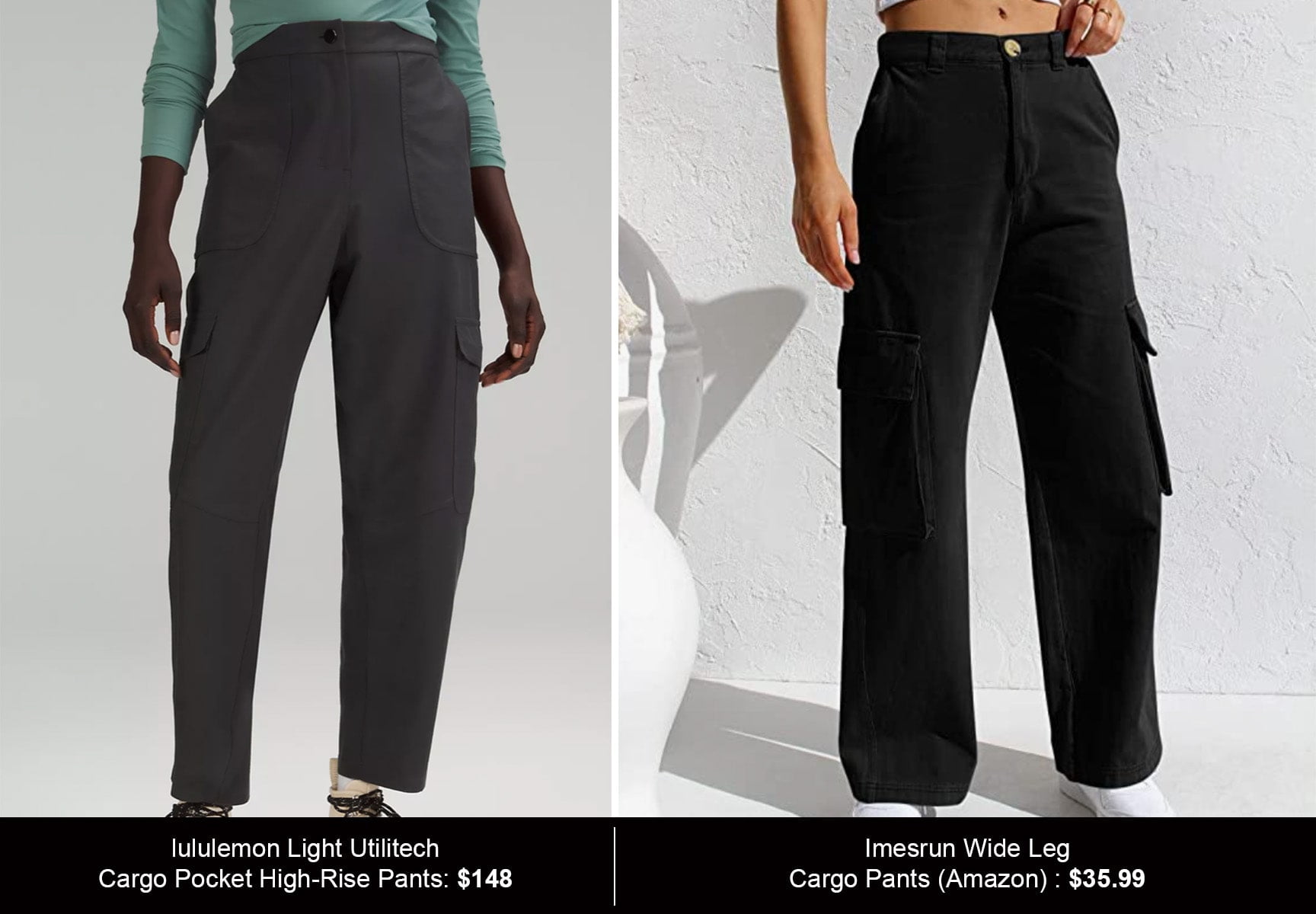 Top 5 Cargo Pants Like lululemon but CHEAPER (2023) 157 lululemon cargo pant dupes