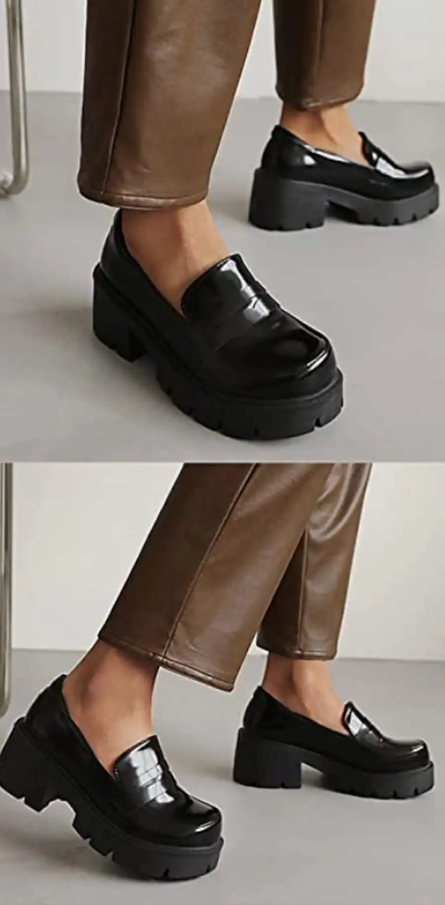 Mary Jane Comfort Platform Chunky Loafers