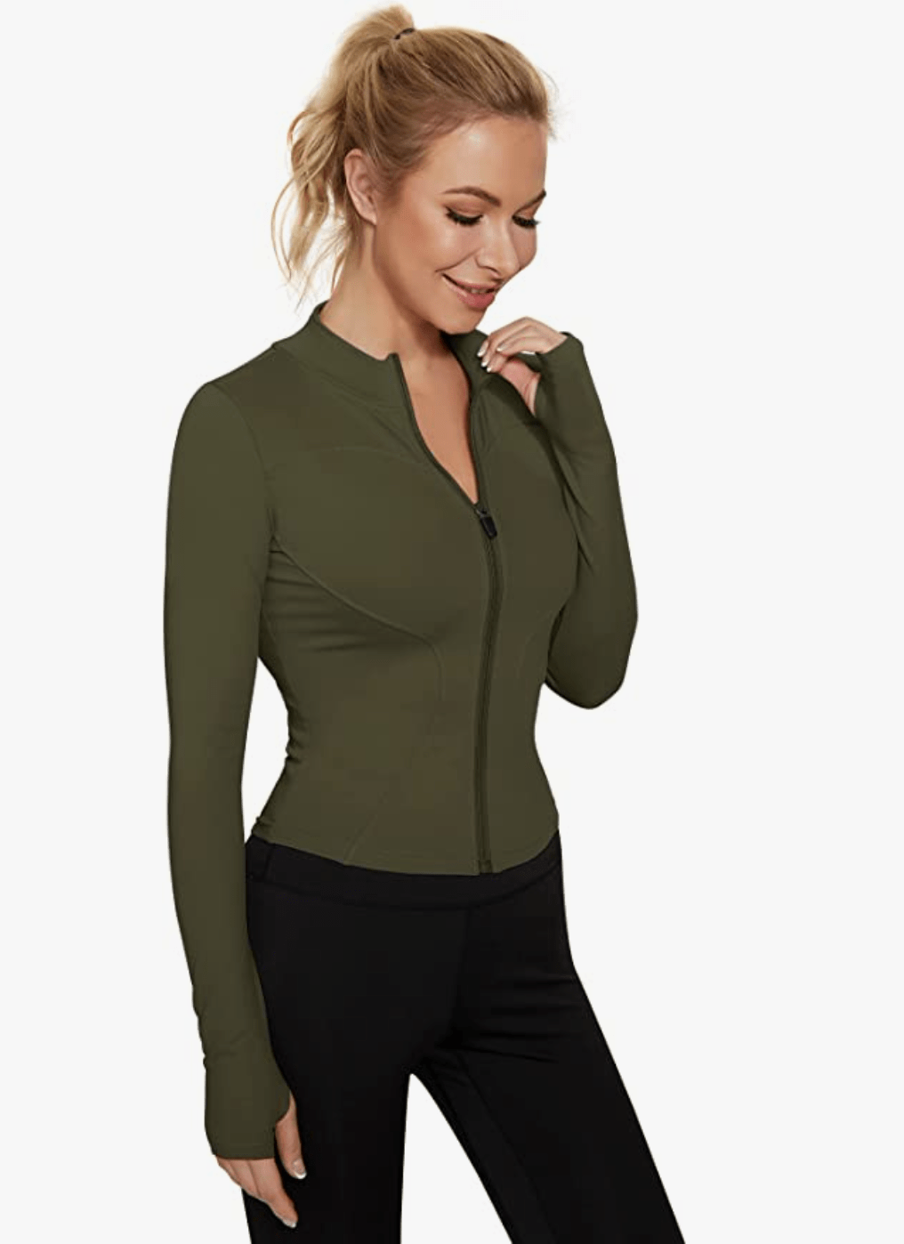 10 Jackets Similar to lululemon Define (CROPPED) | Sporty and Sexy 162 lululemon define jacket cropped dupes