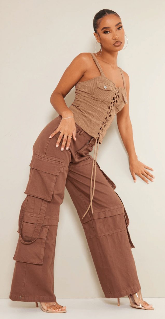 12 Smokin' Hot Cargo Pants Like The Attico Under $50 174 attico cargo pant dupes