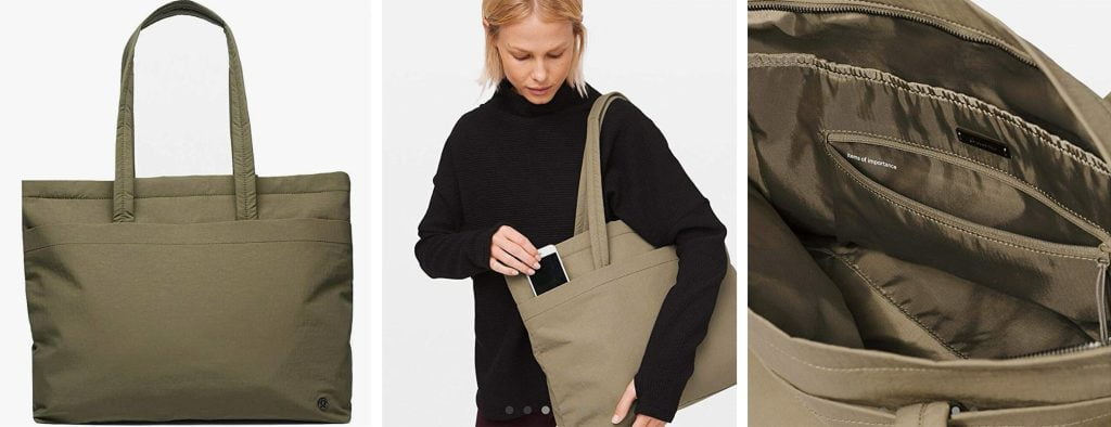 what are the best lululemon bags for moms with toddlers?