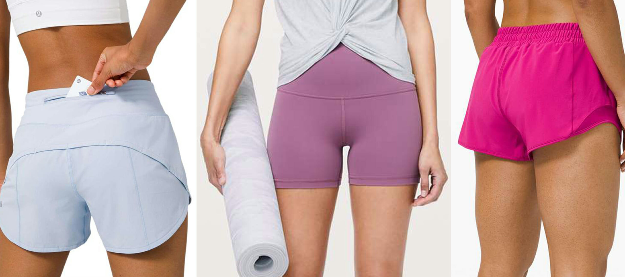 the best lululemon shorts