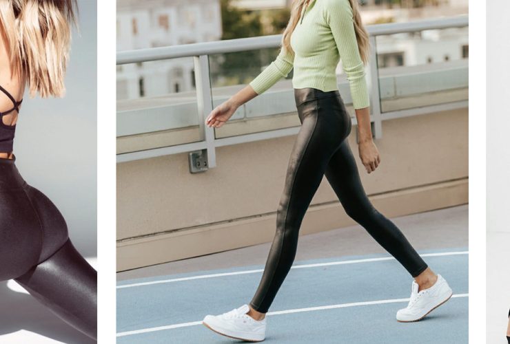 spanx faux leather leggings