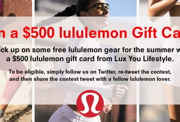 lululemon gift card giveaway