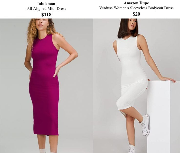 8 Classy Lululemon Dress Dupes Under $40 159 lululemon dress dupes