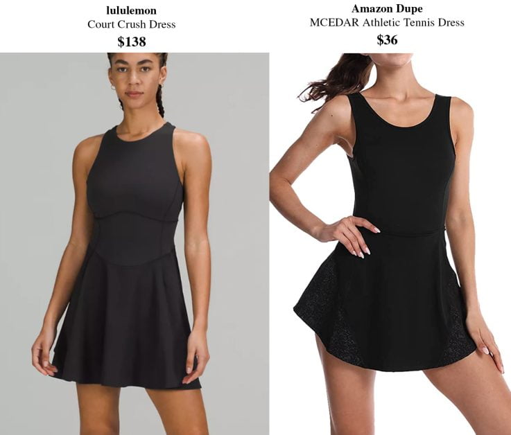 8 Classy Lululemon Dress Dupes Under $40 155 dresses court crush dress dupe