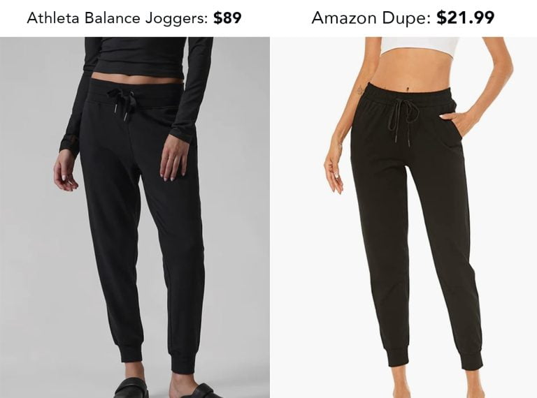 athleta jogger dupes amazon