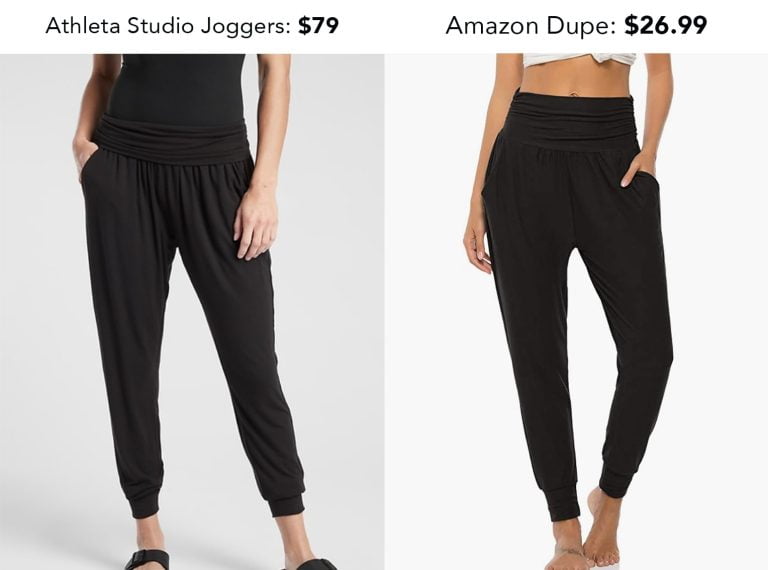 athleta jogger dupes amazon