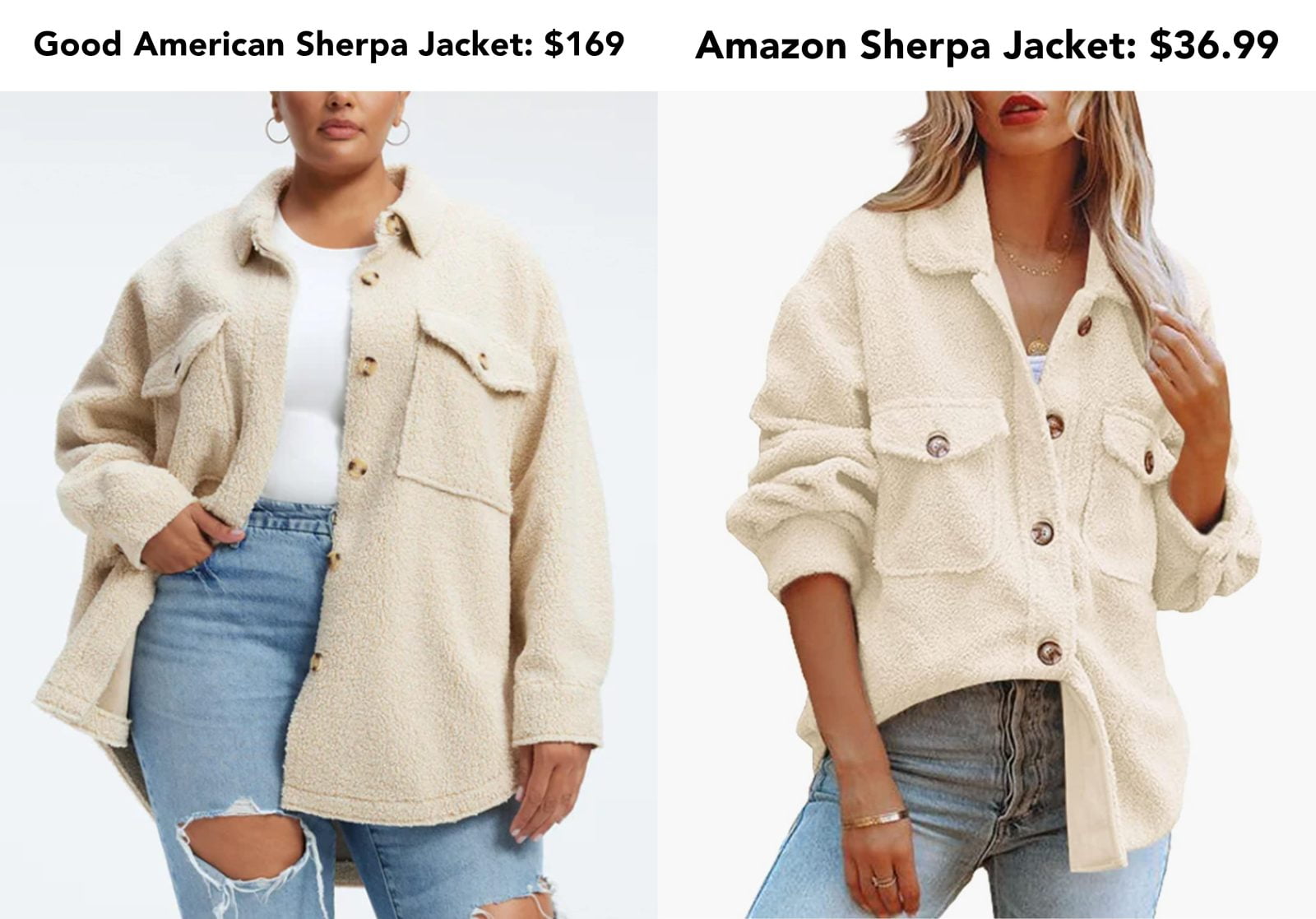 10 Sherpa Jacket Dupes Nearly Identical to Top Brands Lux You Lifestyle