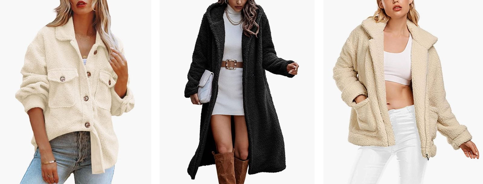 10 Sherpa Jacket Dupes Nearly Identical to Top Brands 151 amazon sherpa jackets