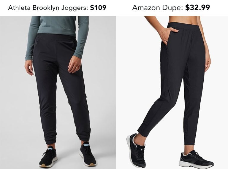 athleta jogger dupes amazon