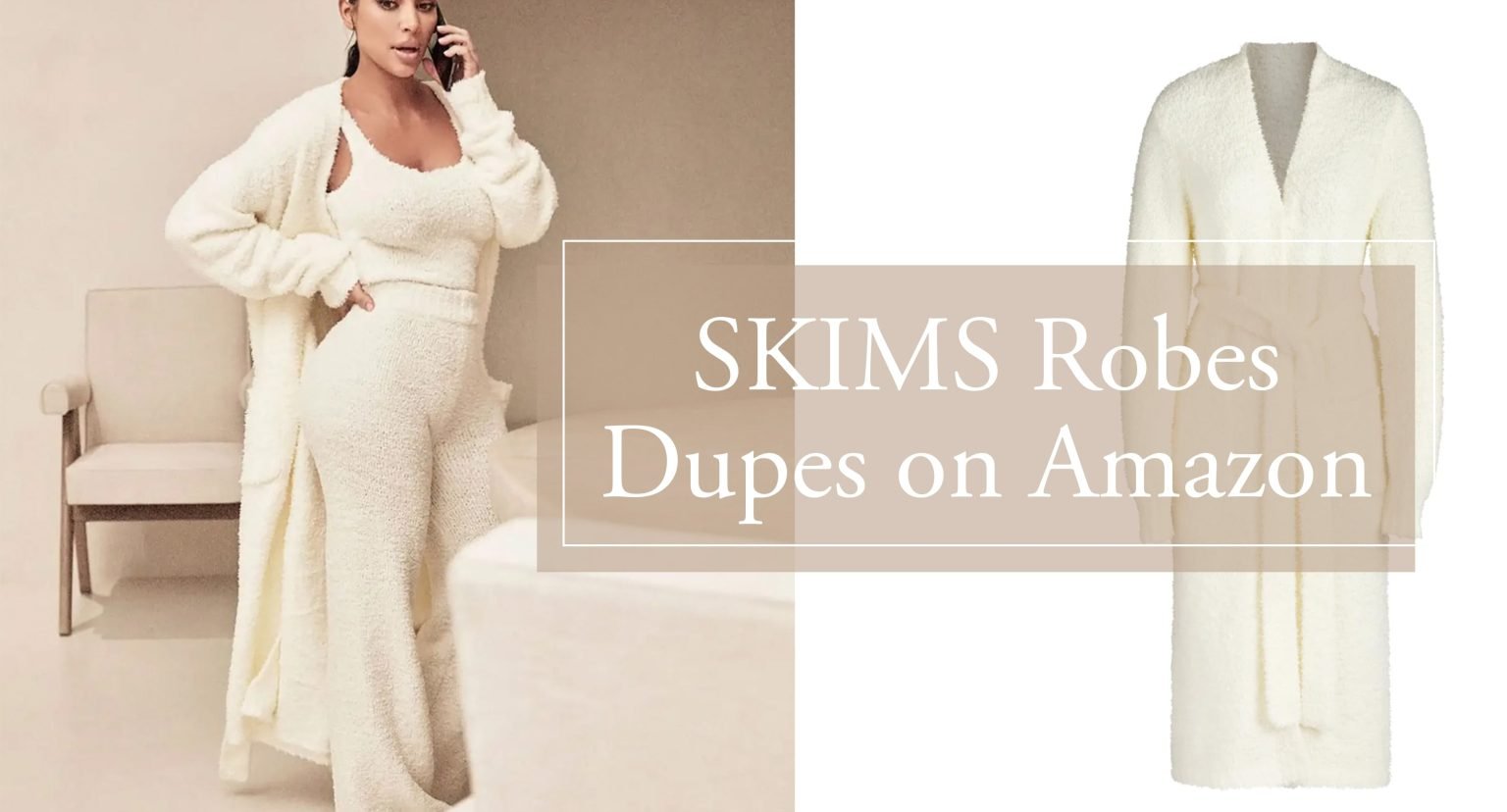 Top 5 Warm and Cozy SKIMS Robe Dupes Under 50