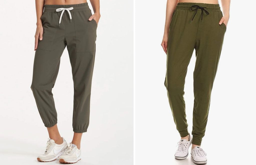 vuori jogger dupe