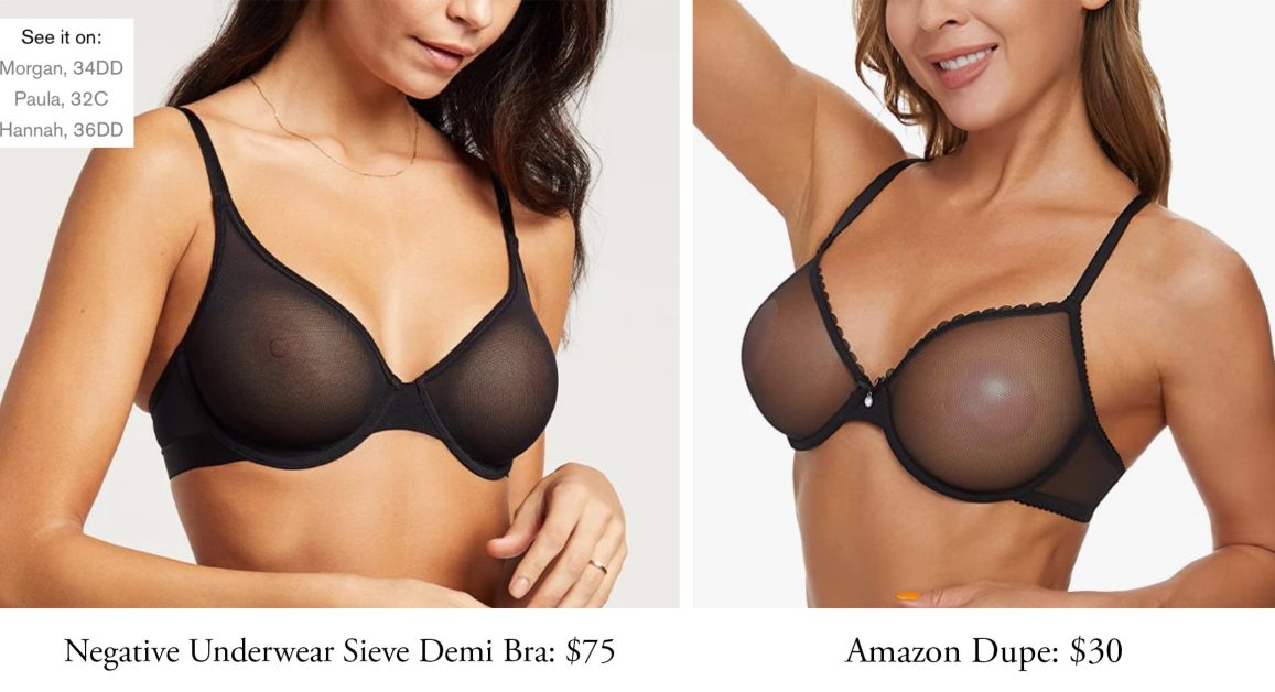 What is the BEST Negative Underwear Dupe? | 6 Incredibly Sexy Bras (2023) 159 negative underwear bra dupe