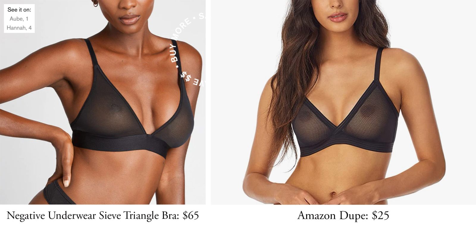 What is the BEST Negative Underwear Dupe? 6 Incredibly Sexy Bras (2023)