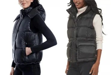 wunder puff cropped vest